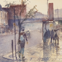Morning light on the Uxbridge rd