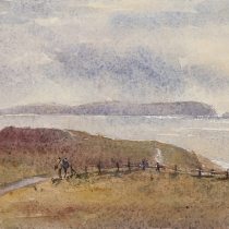 Painting From Hengistbury Head