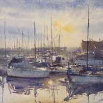 Last Light Ramsgate Harbour 